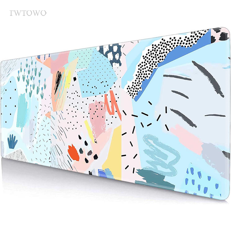 Gaming Keyboard Non Mechanical - Abstract Graffiti Mouse Pad Gaming XL