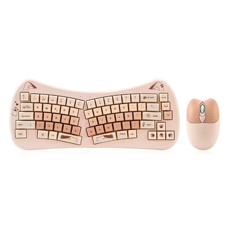 Gaming Keyboard Mechanical Wireless - 68 Key Cat Ear Mechanical Keyboard