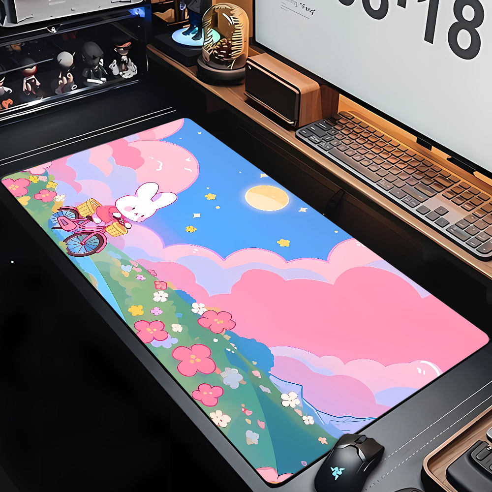 Cute Rabbit Cartoon Silicone S - Gaming Keyboard And Mouse recensie en prijs