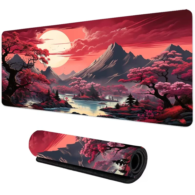 Sunset Mountain View Silicone  - Gaming Keyboard And Mouse recensie en prijs