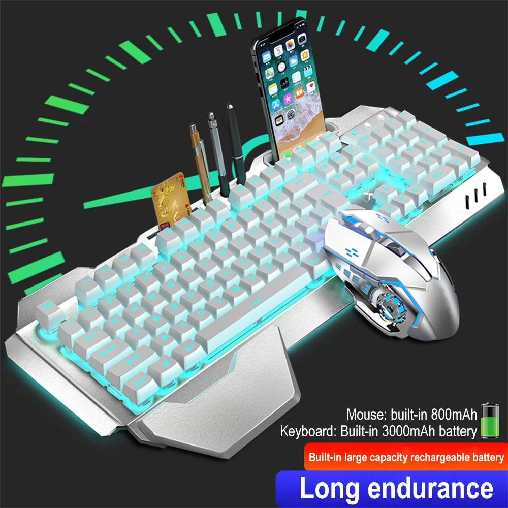 K680 Rechargeable 2.4G wireles - Gaming Keyboard Mini recensie en prijs