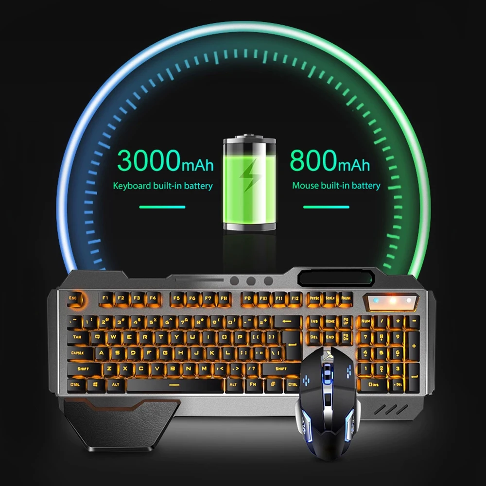 K680 Rechargeable 2.4G wireles - Gaming Keyboard Mini recensie en prijs