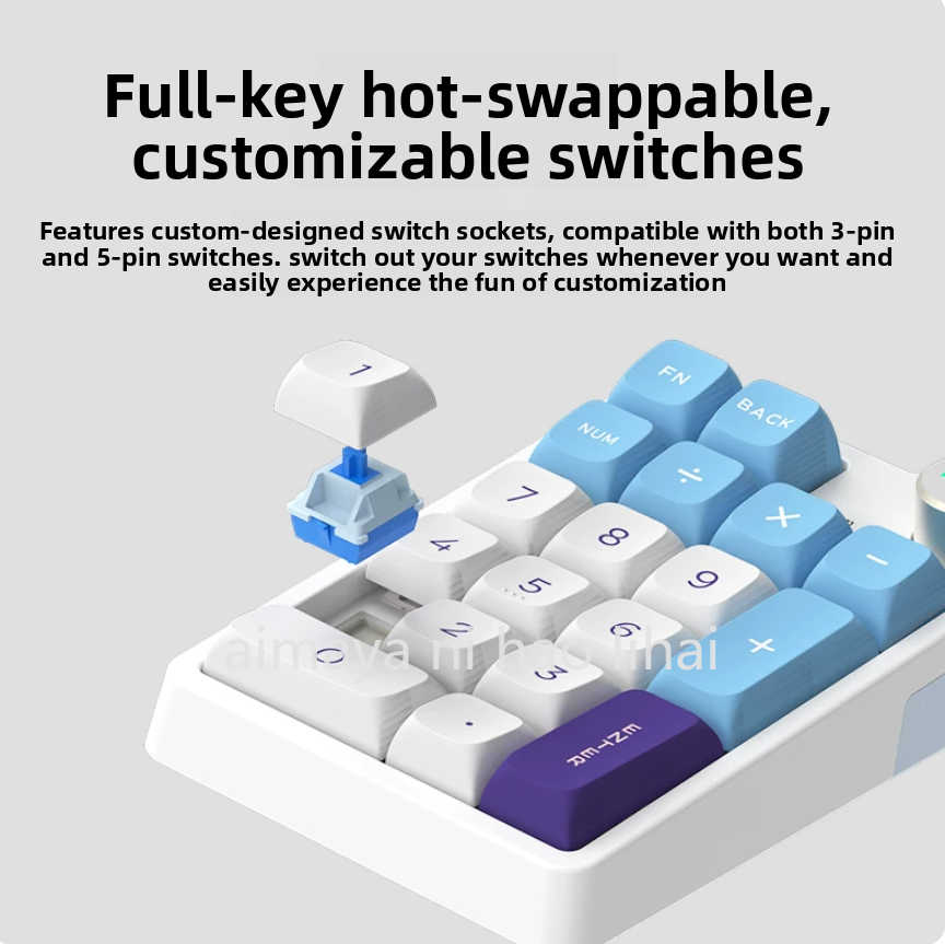 Kzzi K20 Mini Keypad Three Mod - Gaming Keyboard Mechanical Wireless recensie en prijs