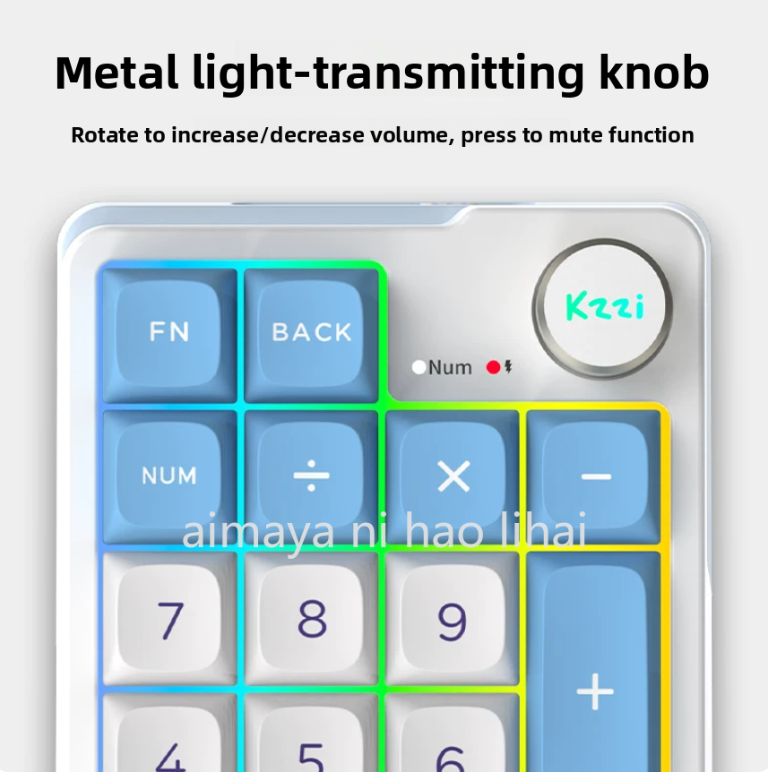 Kzzi K20 Mini Keypad Three Mod - Gaming Keyboard Mechanical Wireless recensie en prijs