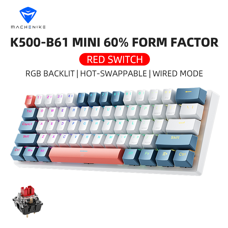 K500-B61 Machenike Mini Mechan - Gaming Keyboard Non Mechanical recensie en prijs