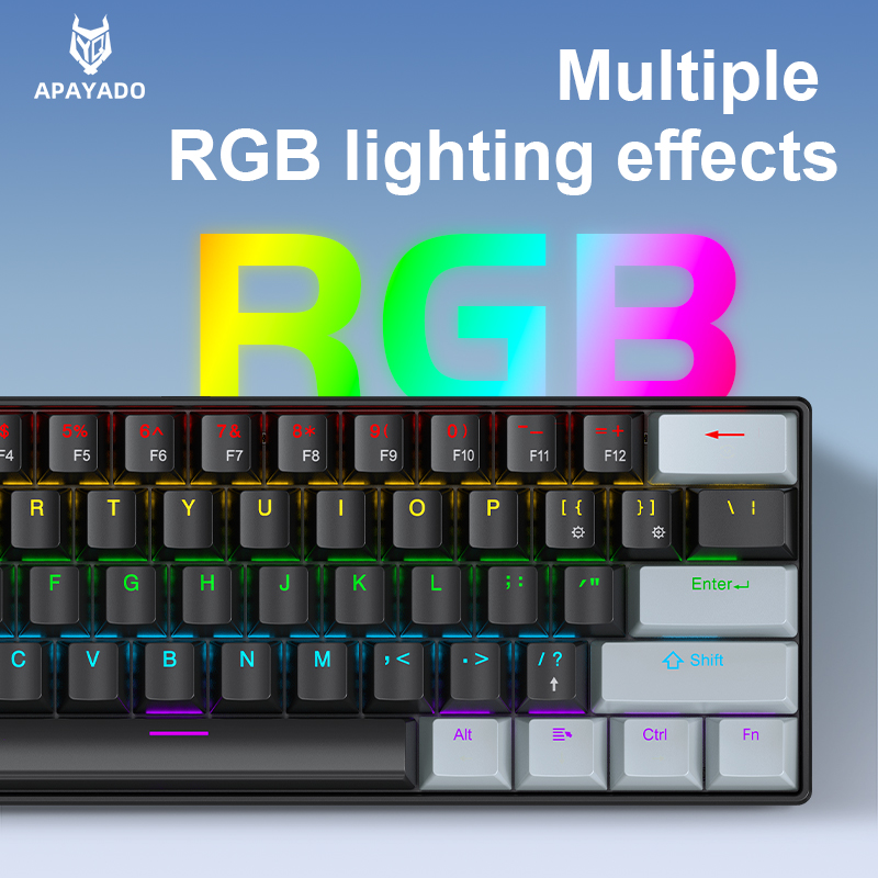 APAYADO K61 Mini Mechanical Ke - Gaming Keyboard Non Mechanical recensie en prijs