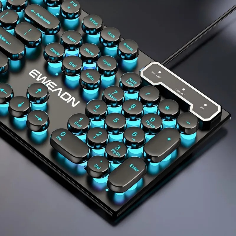 Retro Punk Mechanical Feel Key - Gaming Keyboard Mechanical Wireless recensie en prijs