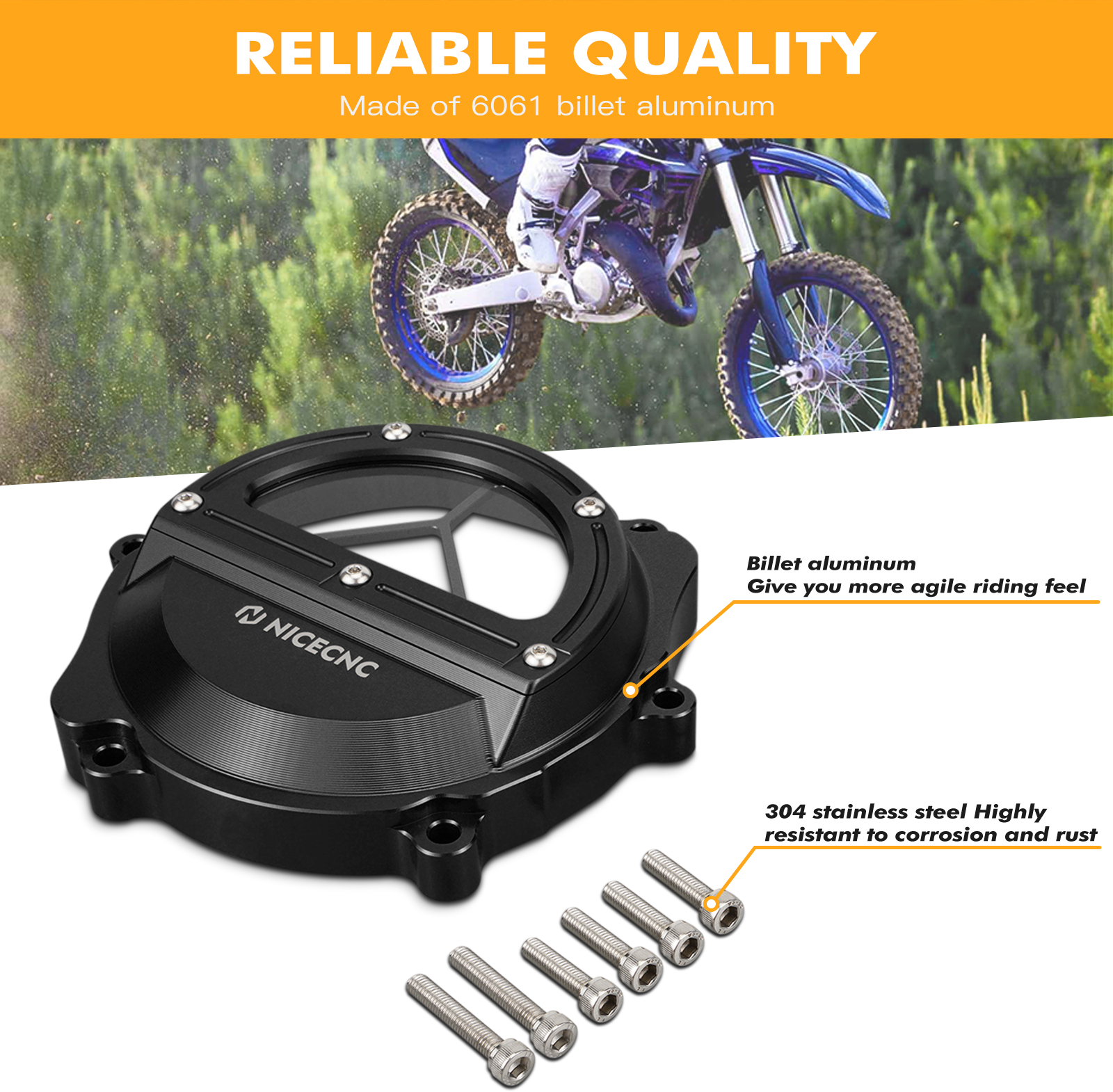 NICECNC For Yamaha YZ85 YZ 85  - Aluminum Case 65 recensie en prijs