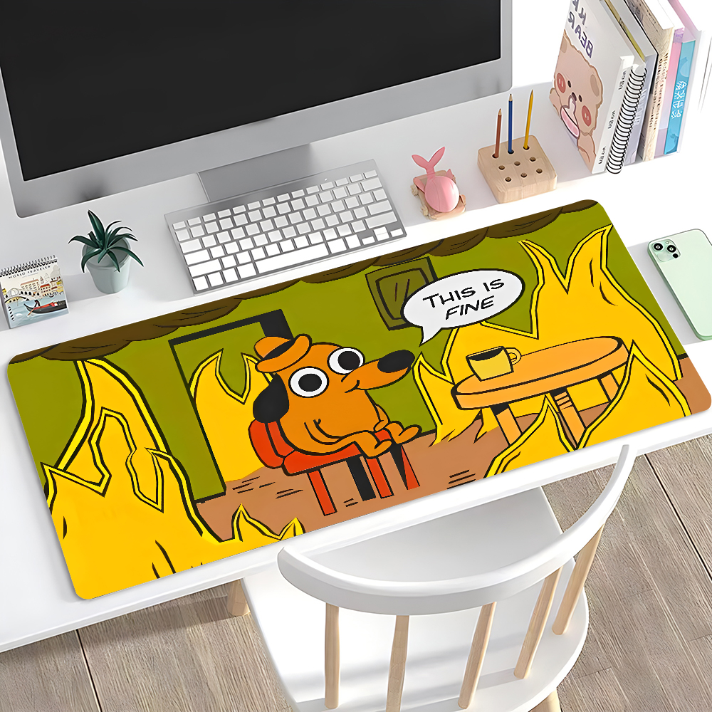 This Is Fine Dog Dachshund Mou - Gaming Keyboard And Mouse recensie en prijs