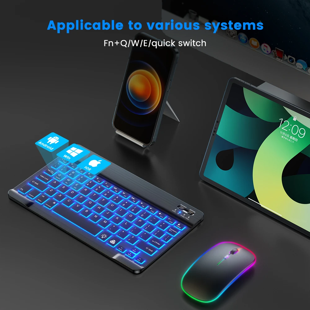 READ YYEAH RGB Backlit Bluetoo - Gaming Keyboard Mechanical Wireless recensie en prijs