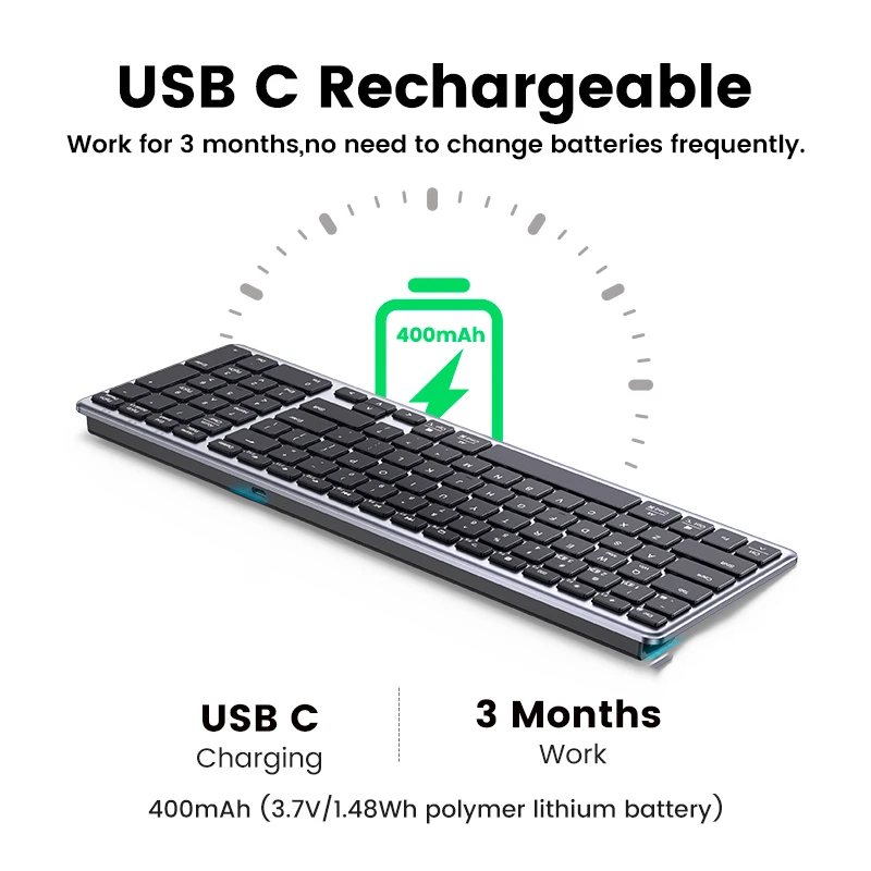 New Bluetooth 5.0 Wireless Key - Gaming Keyboard Non Mechanical recensie en prijs