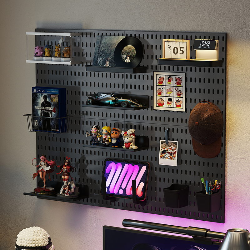 Adhesive Pegboard Shelf for Ga - Gaming Keyboard And Mouse recensie en prijs