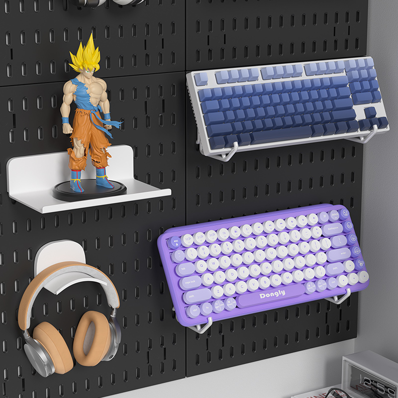 Adhesive Pegboard Shelf for Ga - Gaming Keyboard And Mouse recensie en prijs