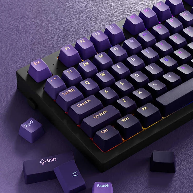 Custom Gradient Violet OEM Pro - Gaming Keyboard Top recensie en prijs