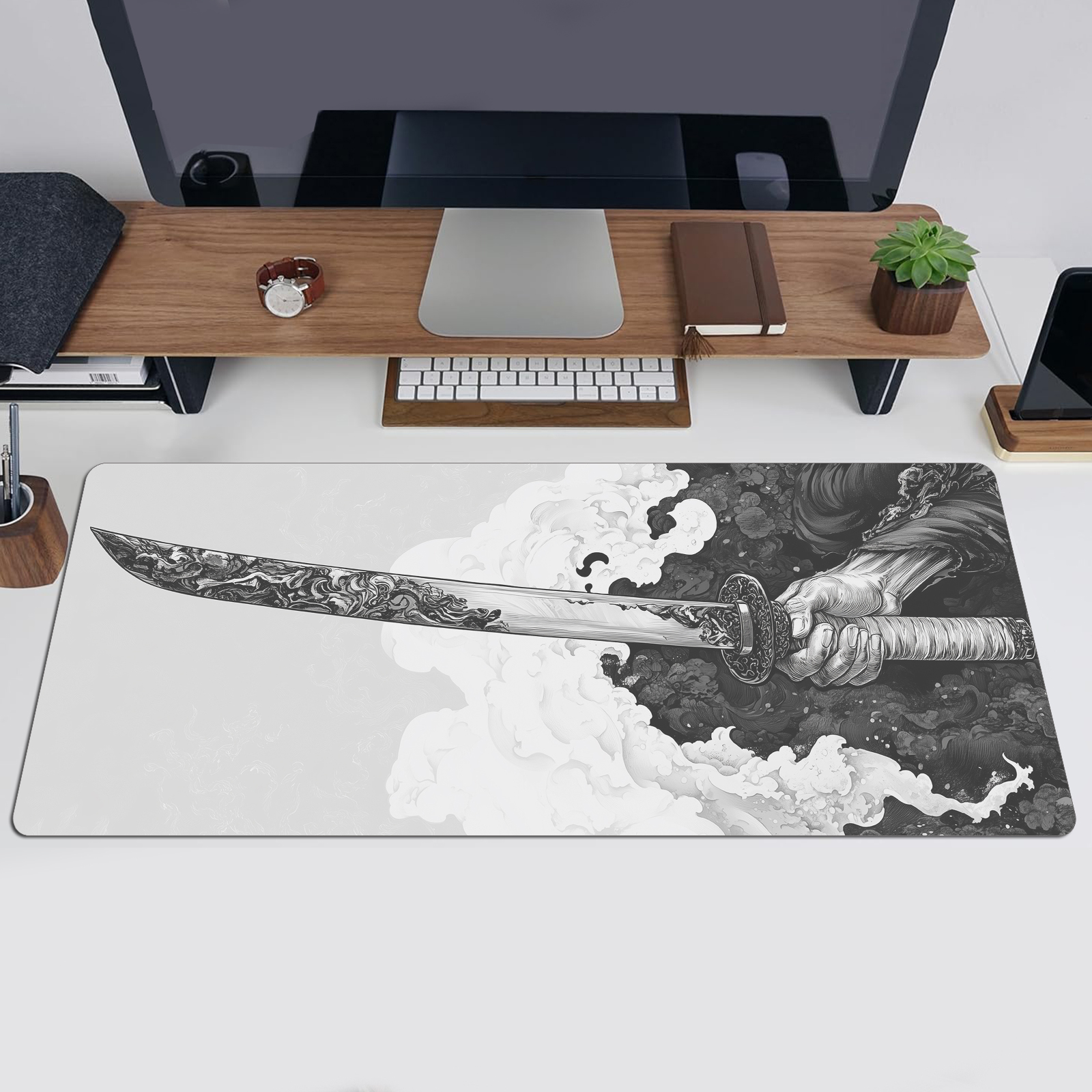 Black And White Comic Wind Swo - Gaming Keyboard And Mouse recensie en prijs