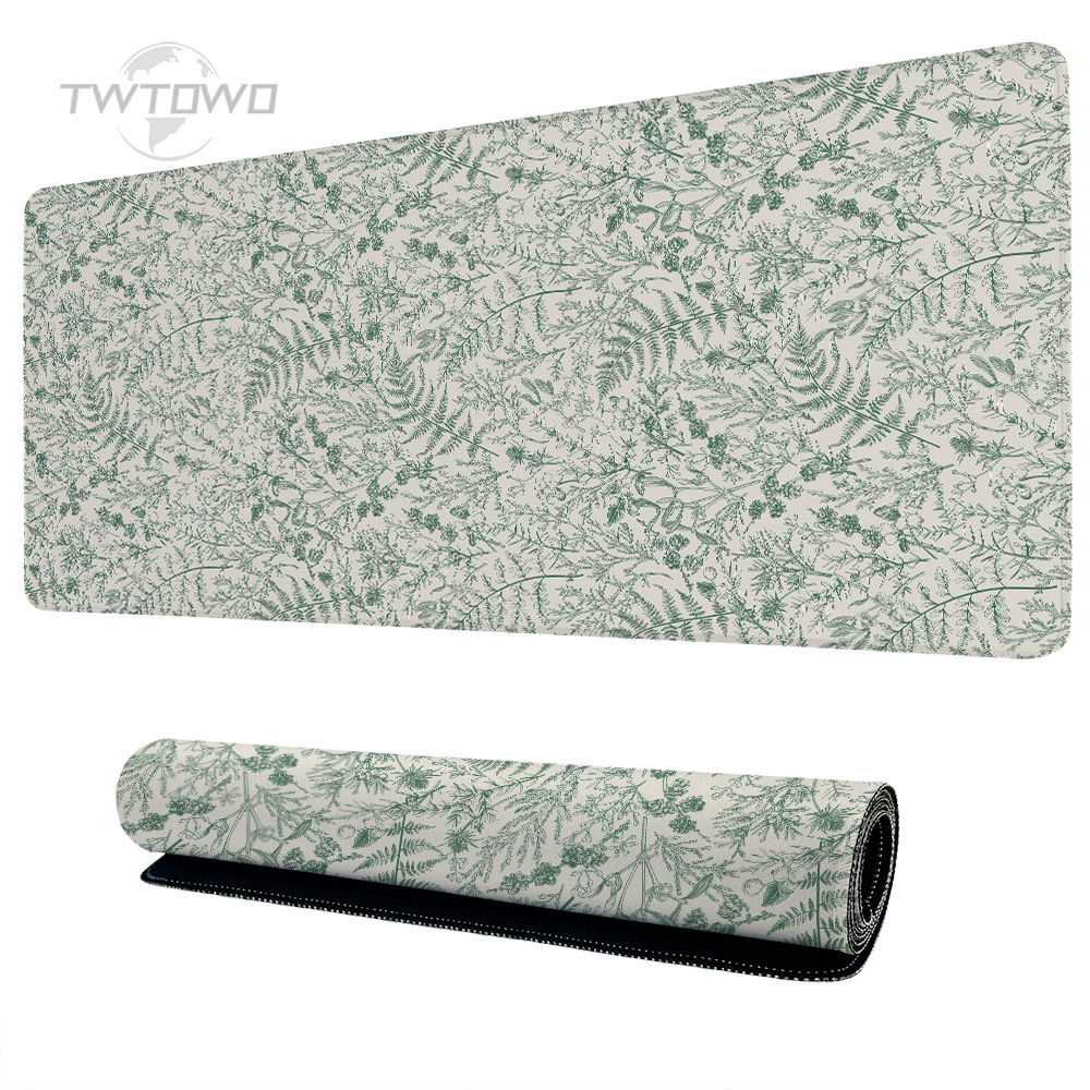 Mouse Pad Gaming Green Flower  - Gaming Keyboard Non Mechanical recensie en prijs