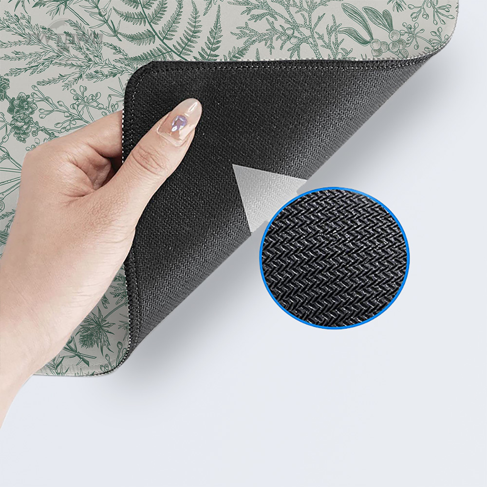 Mouse Pad Gaming Green Flower  - Gaming Keyboard Non Mechanical recensie en prijs