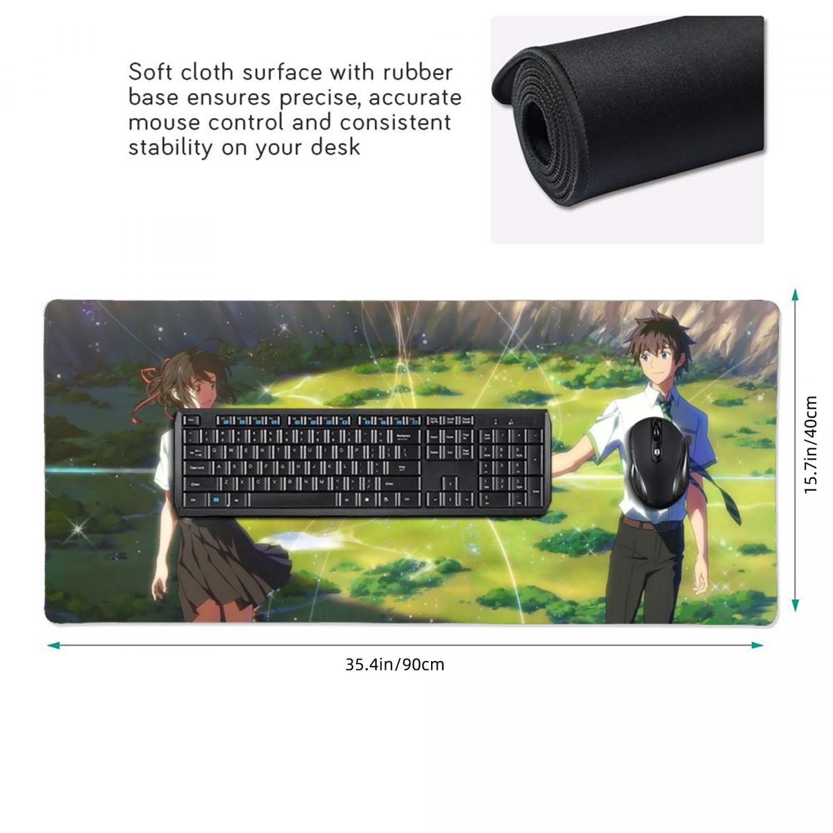 Japanese Anime Your Name Large - Gaming Keyboard Name recensie en prijs