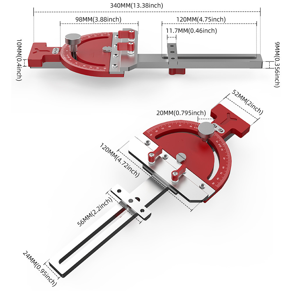 Multi-angle Guide Auxiliary Cl - Aluminum Case 65 recensie en prijs
