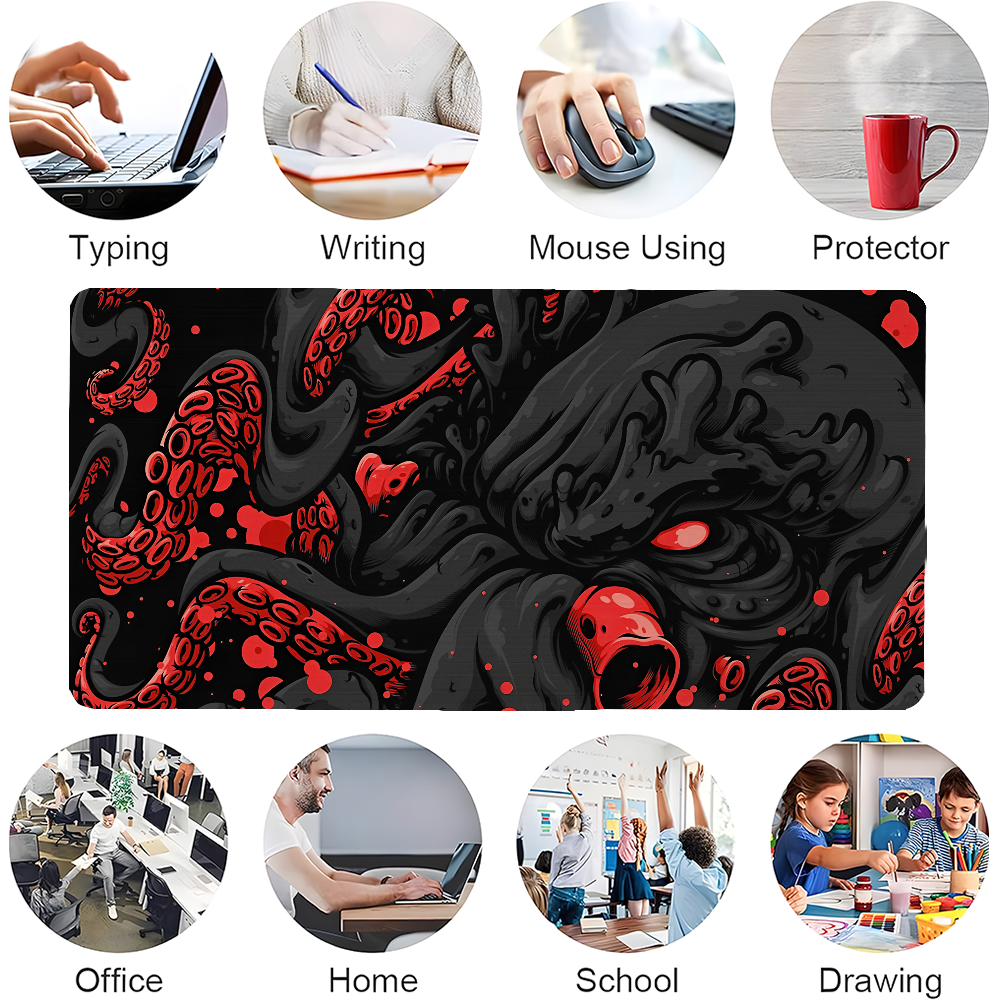 Octopus Monster Mousepad Large - Gaming Keyboard And Mouse recensie en prijs