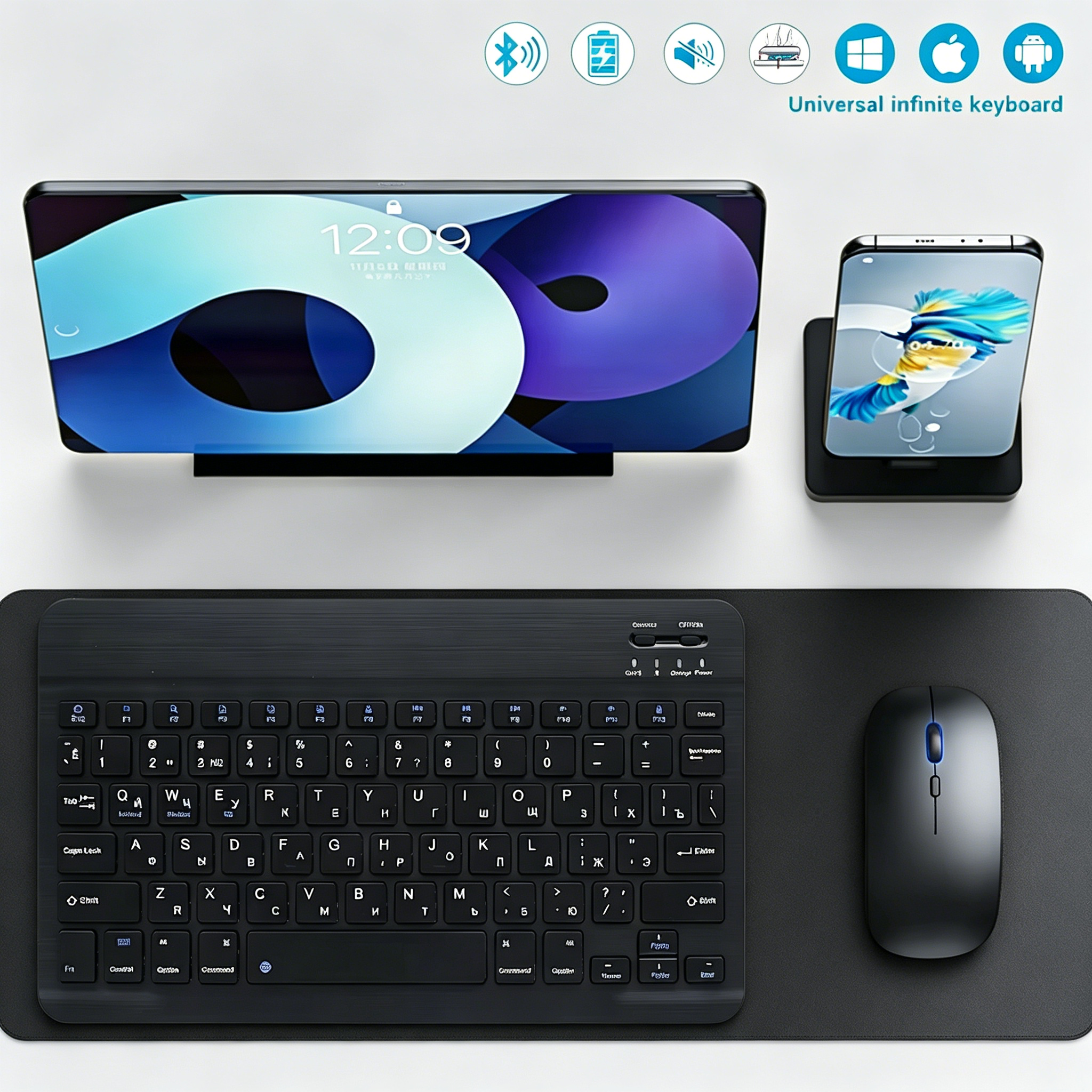 Bluetooth Wireless Keyboard Mo - Gaming Keyboard Mechanical Wireless recensie en prijs