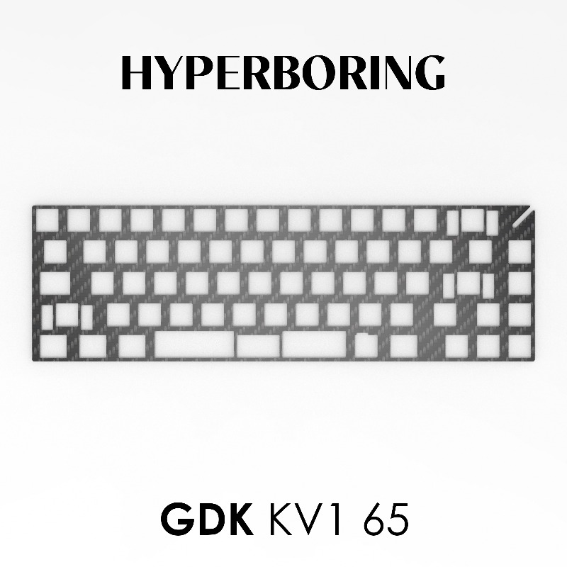 GDK KV1 65 Mechanical Keyboard - Aluminum Case 65 recensie en prijs