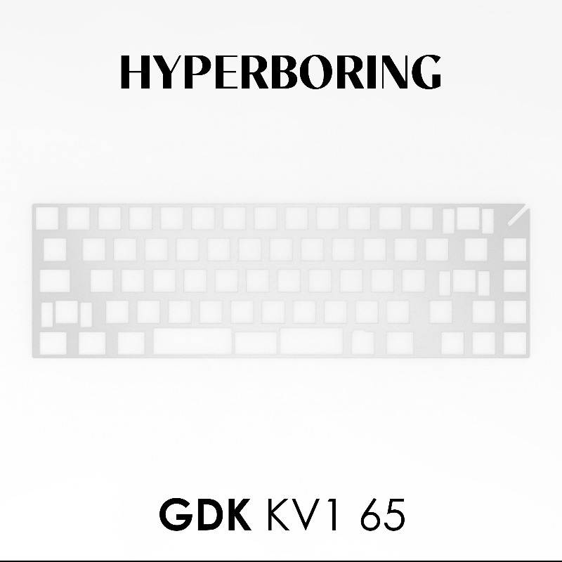 GDK KV1 65 Mechanical Keyboard - Aluminum Case 65 recensie en prijs