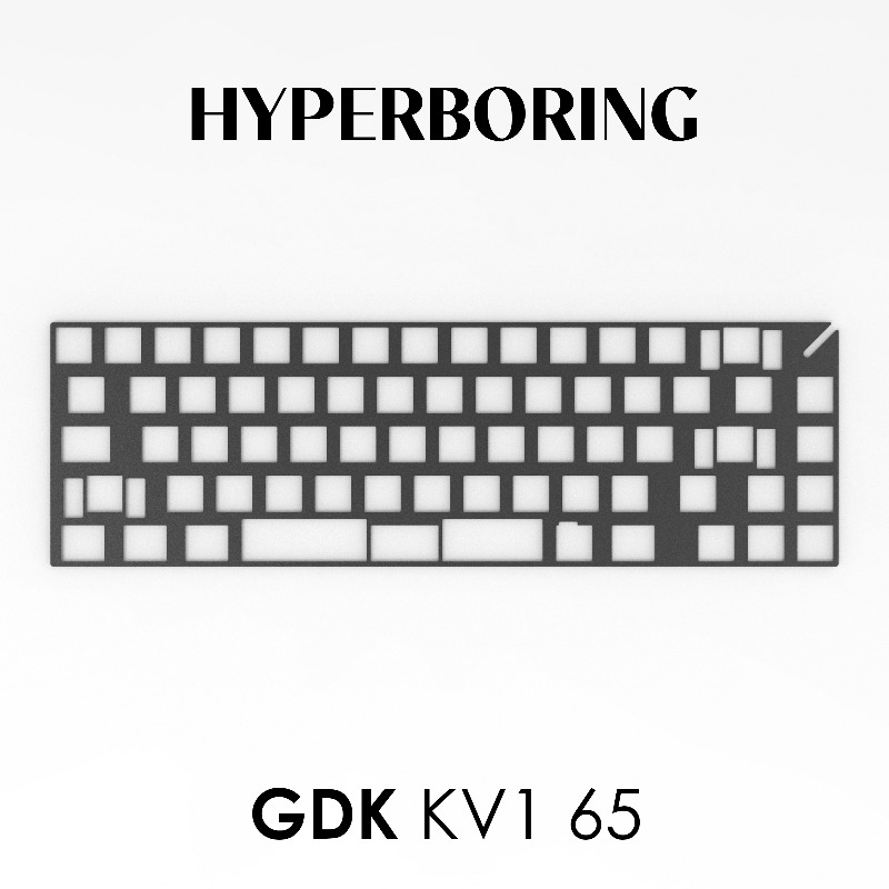 GDK KV1 65 Mechanical Keyboard - Aluminum Case 65 recensie en prijs