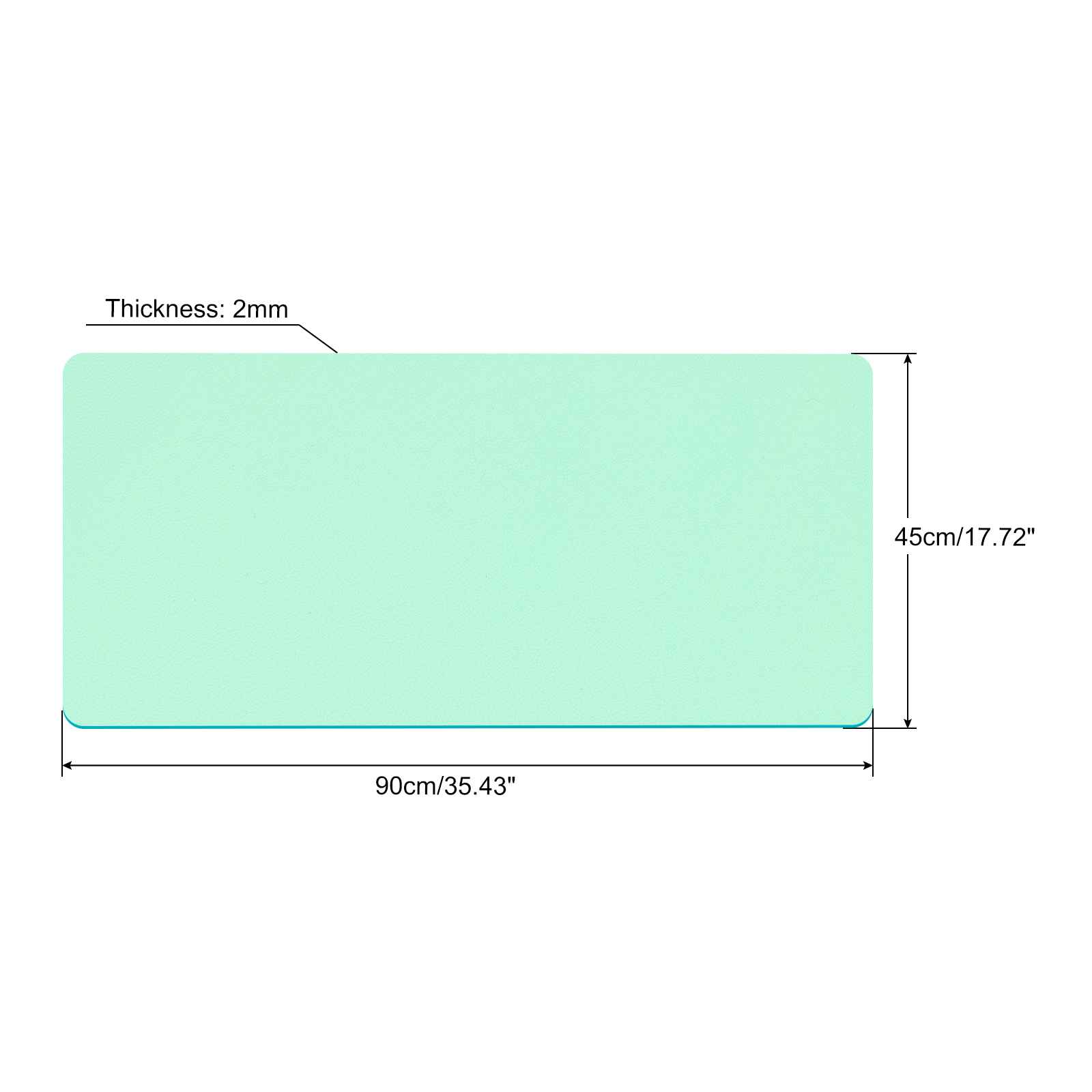 Office Desk Mat Protector PU L - Gaming Keyboard And Mouse recensie en prijs