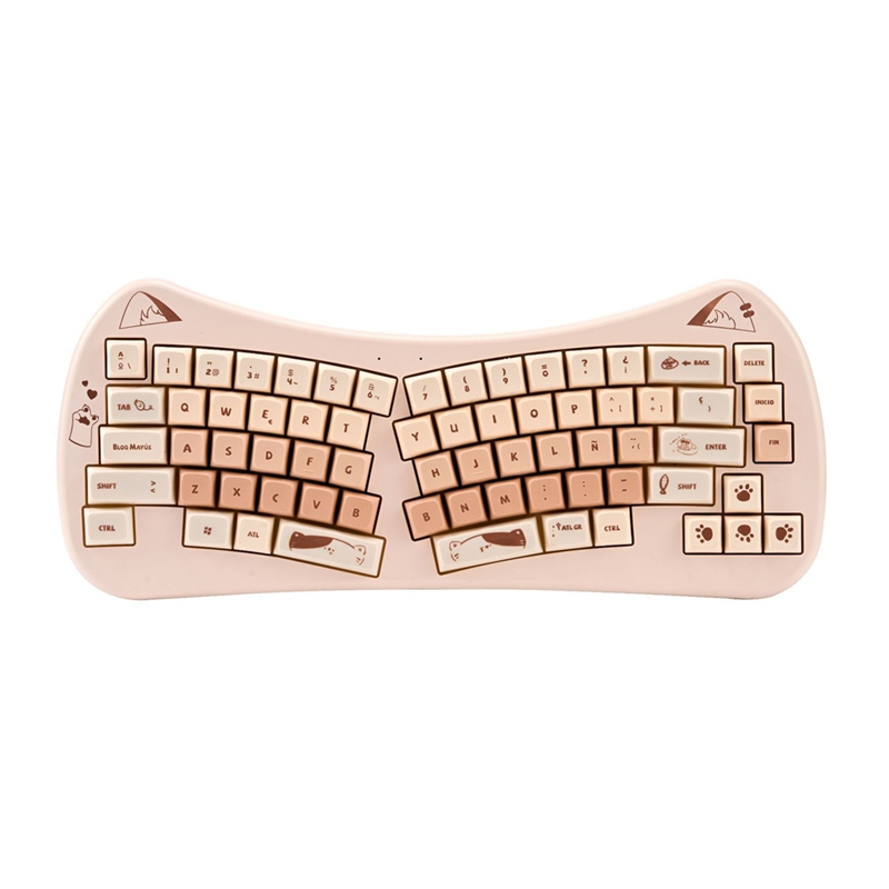 68 Key Cat Ear Mechanical Keyb - Gaming Keyboard Mechanical Wireless recensie en prijs