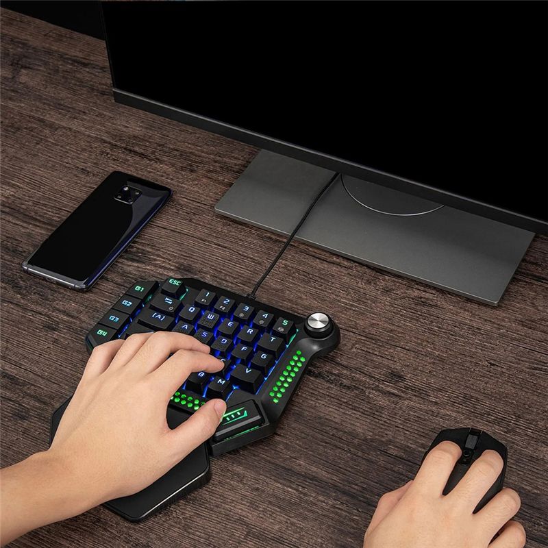 AEF6-One-Handed Mechanical Gam - Gaming Keyboard Training recensie en prijs