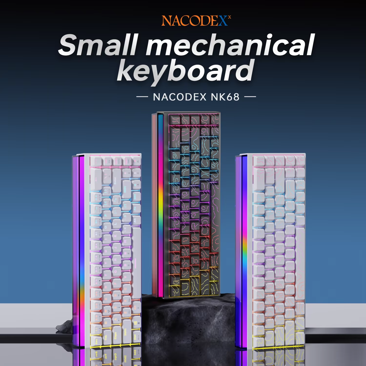 New Ajazz Nacodex Nk68 Mechani - Gaming Keyboard Non Mechanical recensie en prijs