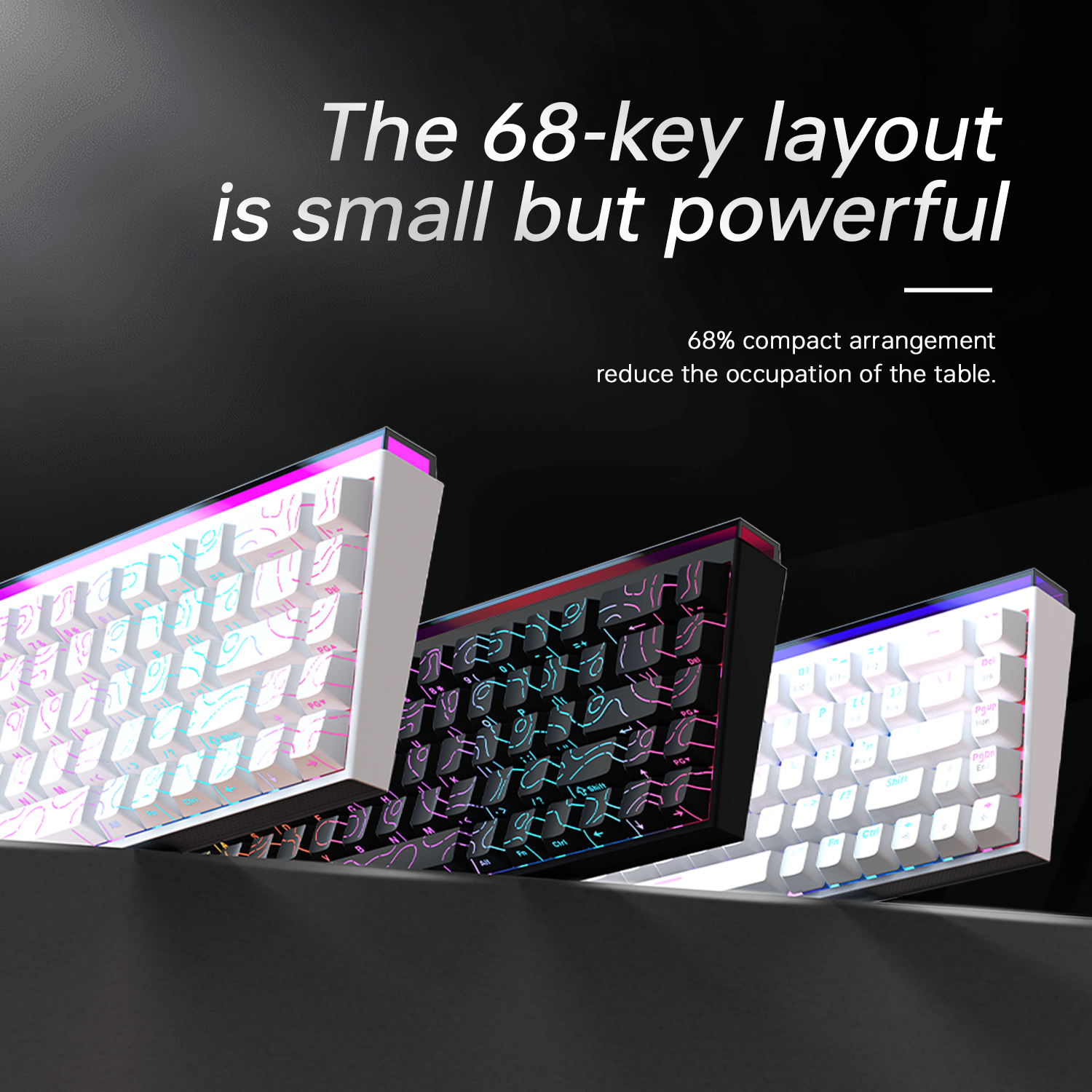New Ajazz Nacodex Nk68 Mechani - Gaming Keyboard Non Mechanical recensie en prijs