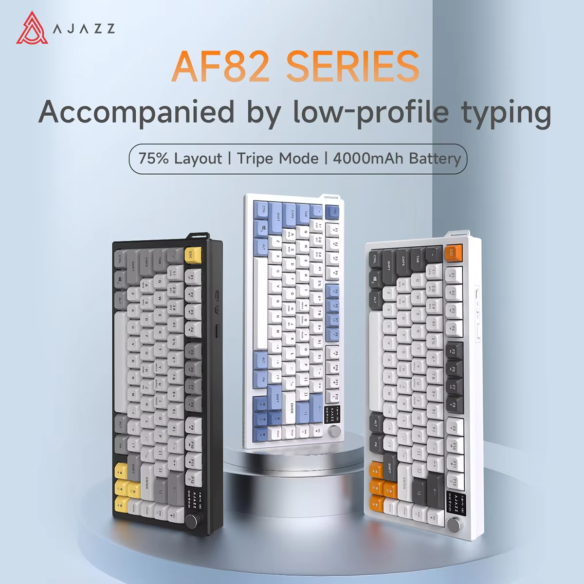 AJAZZ AF82 Low-Proflie Electro - Gaming Keyboard Blue Switches recensie en prijs