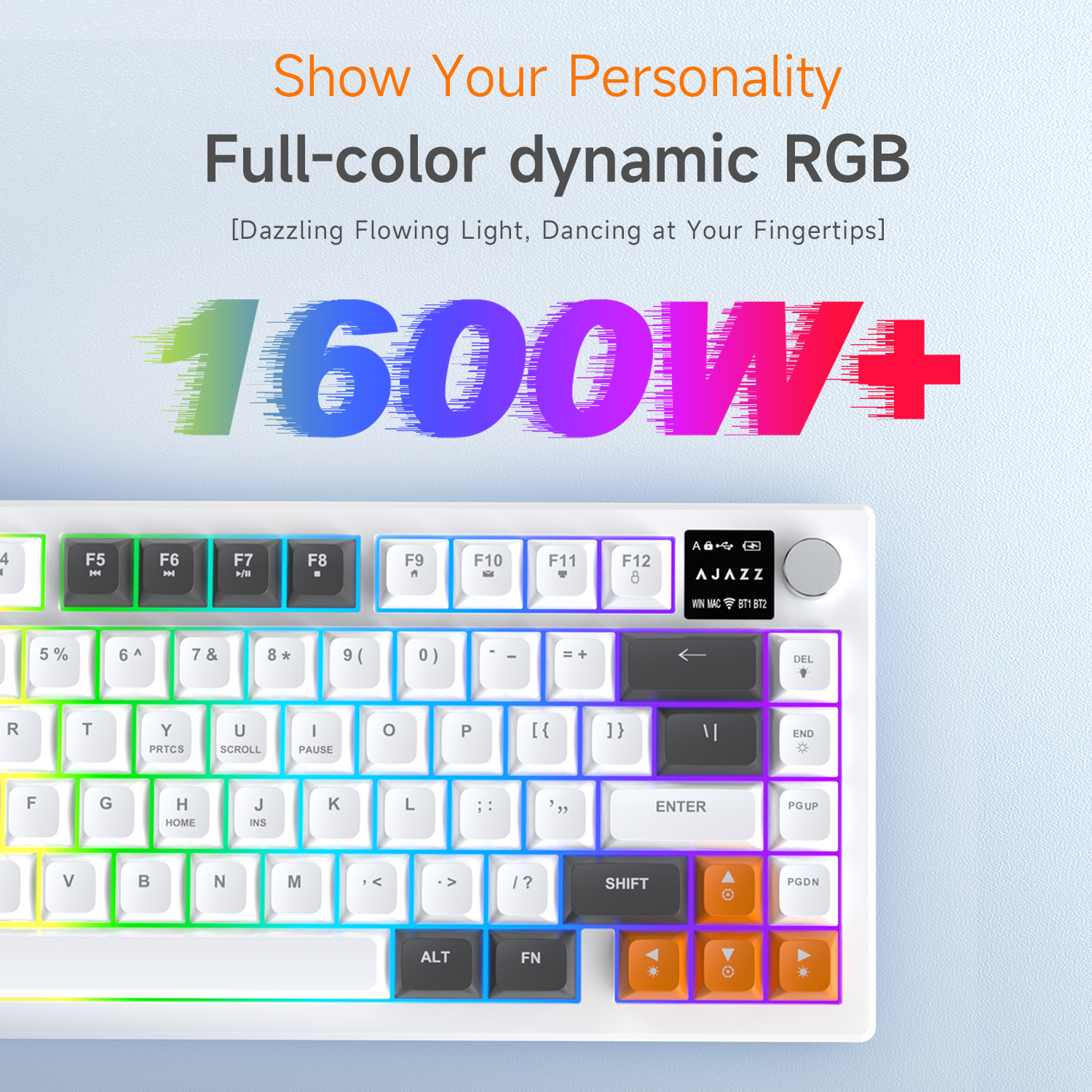 AJAZZ AF82 Low-Proflie Electro - Gaming Keyboard Blue Switches recensie en prijs