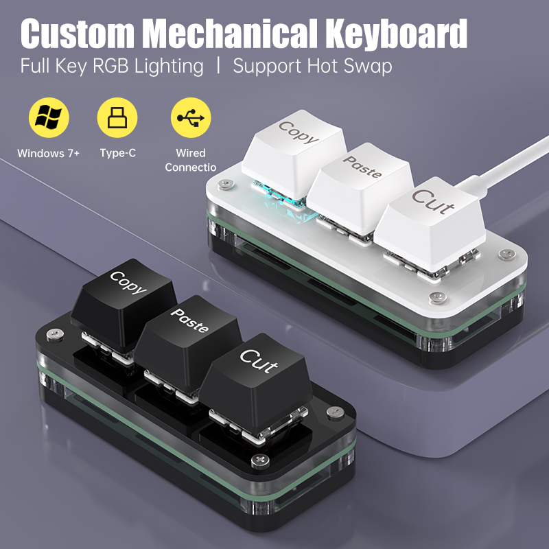 3 Keys Macro Programming Mini  - Gaming Keyboard Mini recensie en prijs