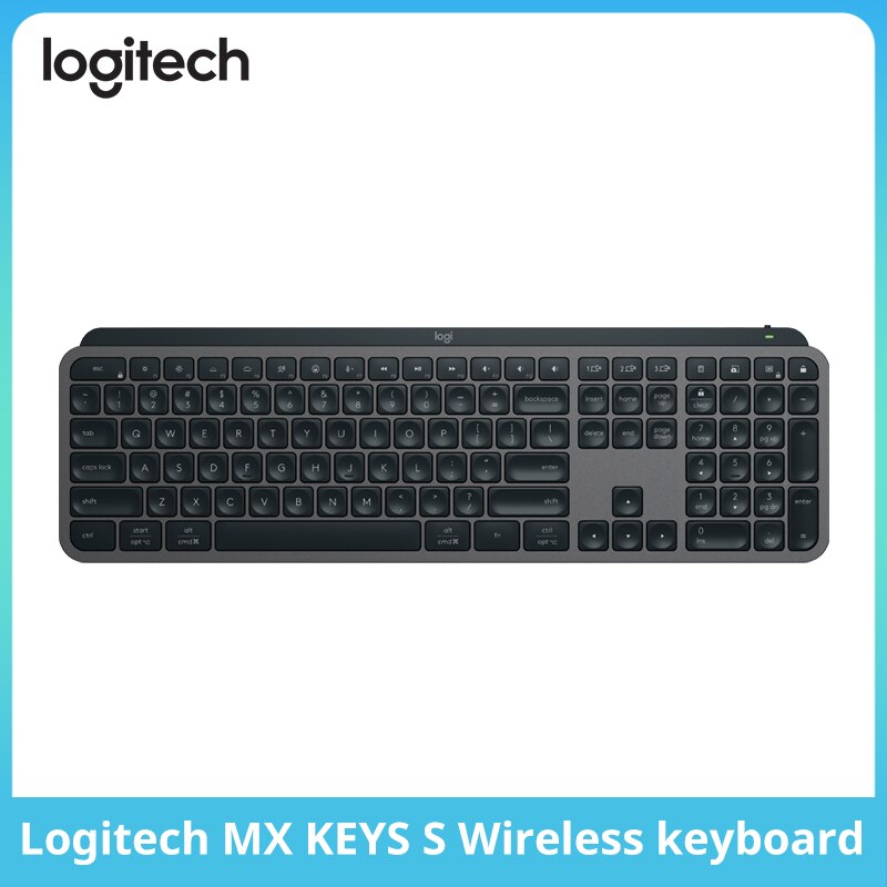 NEW Logitech MX Keys S Wireles - Gaming Keyboard Corsair recensie en prijs