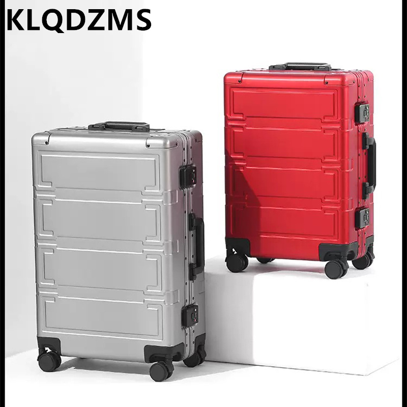 KLQDZMS Men's Luggage Bag All  - Aluminum Case 65 recensie en prijs
