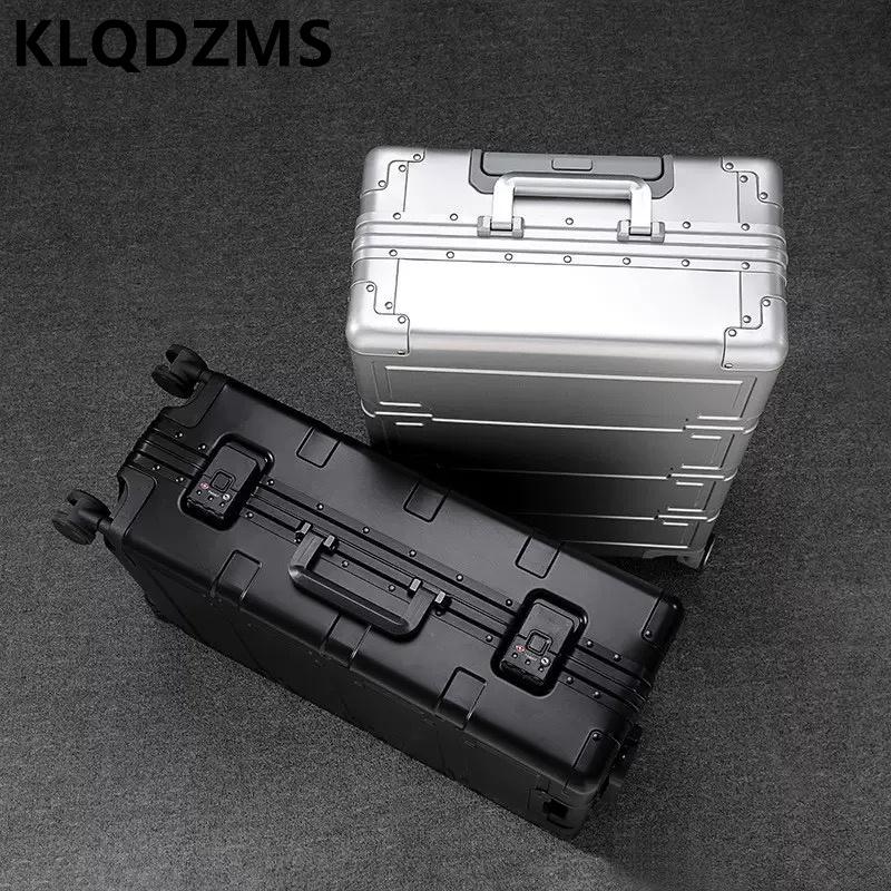 KLQDZMS Men's Luggage Bag All  - Aluminum Case 65 recensie en prijs