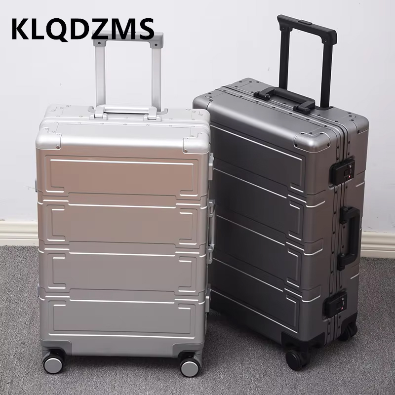 KLQDZMS Men's Luggage Bag All  - Aluminum Case 65 recensie en prijs