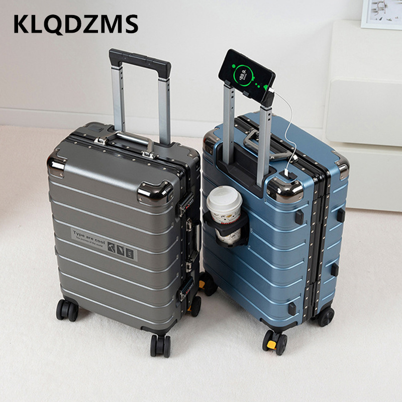 KLQDZMS Aluminum Frame Suitcas - Aluminum Case 65 recensie en prijs
