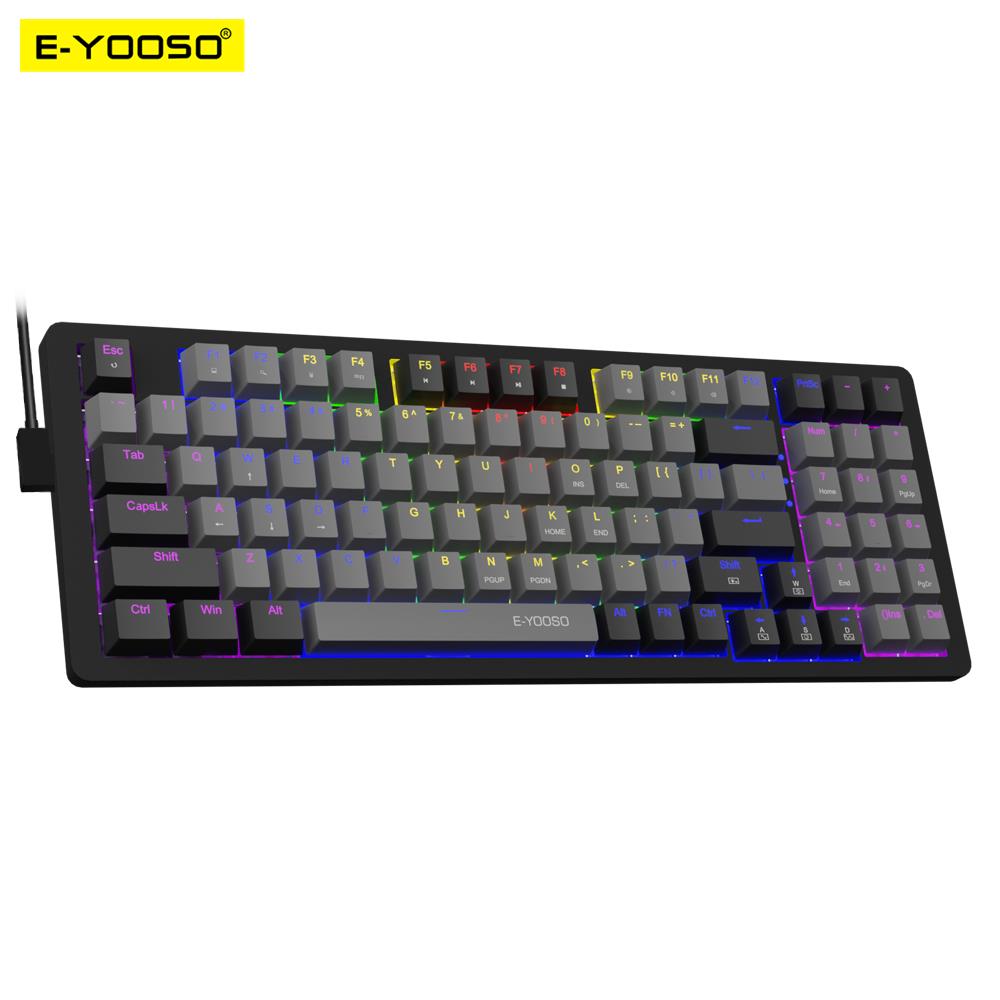E-YOOSO Z94 USB Mechanical Gam - Gaming Keyboard Blue Switches recensie en prijs